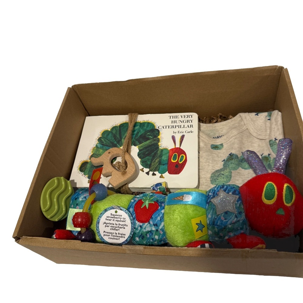 New Baby Gift Box, The Very Hungry Caterpillar Newborn Unisex Cute‎ Baby Shower
